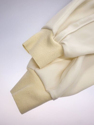 商品画像：CURVE-DRAPE PULLOVER/38/ポリエステル/IVO/300GS230-0980 5