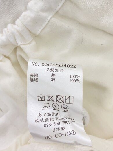 商品画像：オオカミと夜とピアノとかさね/ジャケット/--/コットン/WHT/portom24022 4