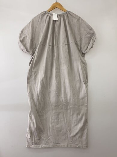 商品画像：テンジクギャザーワンピース/半袖ワンピース/1/コットン/GRY/6526-299-1027// 2