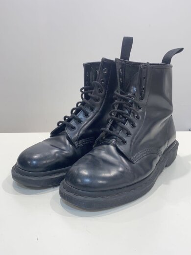 商品画像：8ホールシューズ/レースアップブーツ/--/BLK/ソール減 2