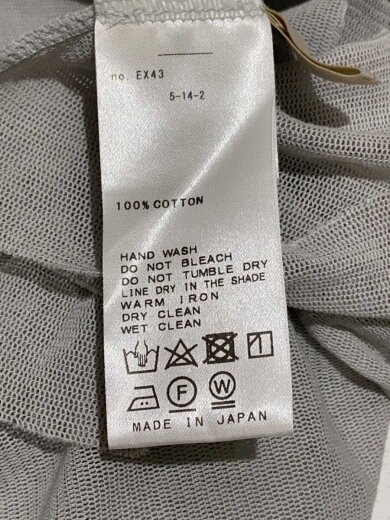 商品画像：長袖カットソー/--/コットン/GRY/24-070-922-1060-3-0 4
