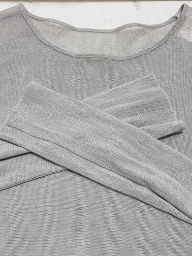 商品画像：長袖カットソー/--/コットン/GRY/24-070-922-1060-3-0 7