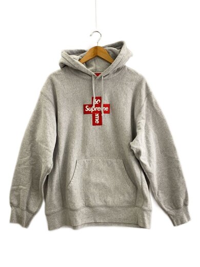 商品画像：20AW/CROSS BOX LOGO/パーカー/M/コットン/GRY 1