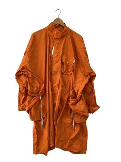 商品画像：コート/M/ナイロン/オレンジ/CMF2401-J10-B/RAINFALLS PONCHO/日本製// 1