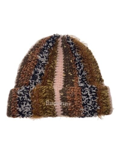 商品画像：25aw/Tinsel Stripe Beanie/ニットキャップ/アクリル/BRW/総柄/メンズ// 1