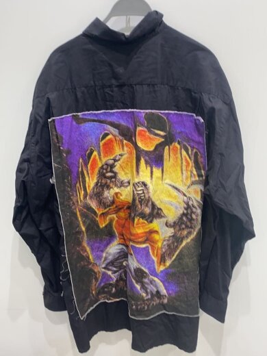 商品画像：長袖シャツ/48/コットン/BLK// 2
