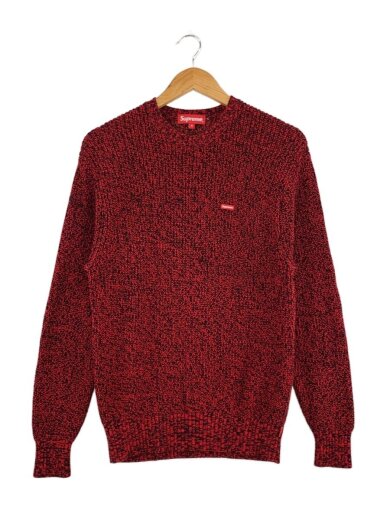 商品画像：Melange Rib Knit Sweater/S/コットン/RED// 1