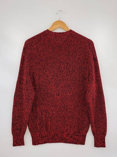 商品画像：Melange Rib Knit Sweater/S/コットン/RED// 2