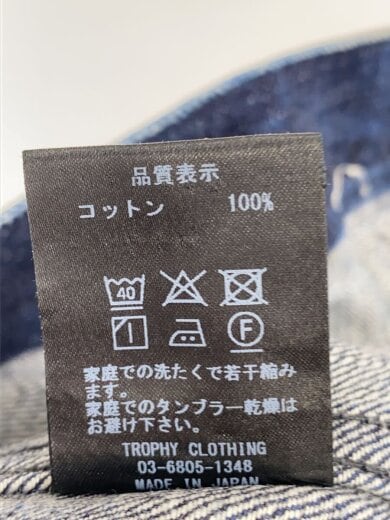 商品画像：Gジャン/44/コットン/IDG/1605/日本製/デニムジャケット 4