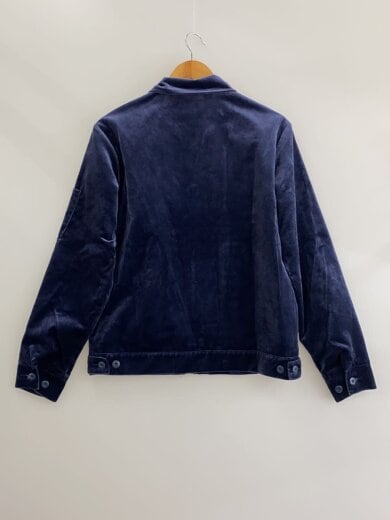商品画像：S/15AW/Velveteen Work Jacket/S/ナイロン/NVY/汚れ有// 2