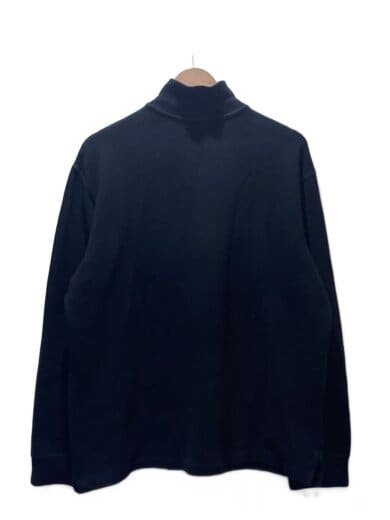 商品画像：スウェット/L/コットン/BLK/ハーフジップ 2