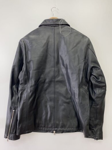 商品画像：レザージャケット・ブルゾン/スイングトップ/L/山羊革/BLK/171-1505// 2