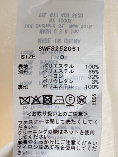 商品画像：ロングスカート/0/ポリエステル/IVO/SWFS252051// 5