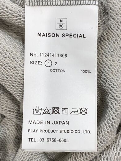 商品画像：I/Sweat Jacquard Prime-Over Pullover Hoodie/GRY/11241411306// 4