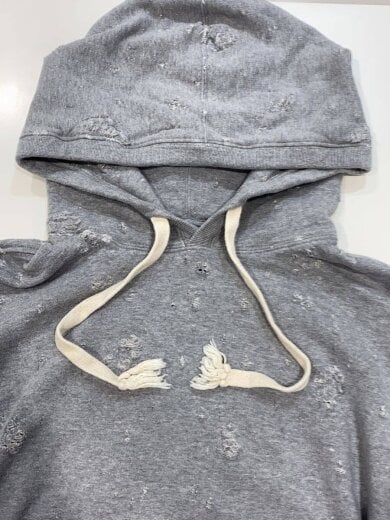 商品画像：I/Sweat Jacquard Prime-Over Pullover Hoodie/GRY/11241411306// 7