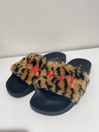 商品画像：サンダル/40/BLK/レオパード 2