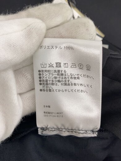 商品画像：スウィッチクリースフレアスラック/ボトム/1/ポリエステル/BLK/TPM22105005// 5