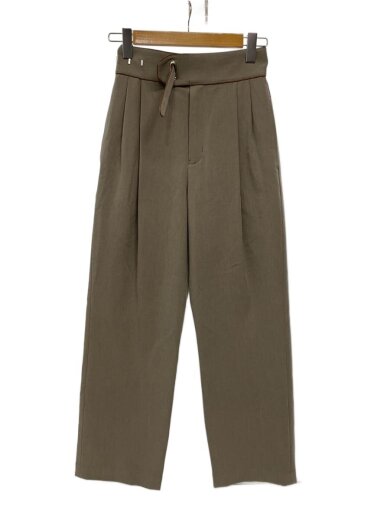 商品画像：Leather Piping Gurka Pants/スラックスパンツ/1/レーヨン/GRY/TPM21305002// 1