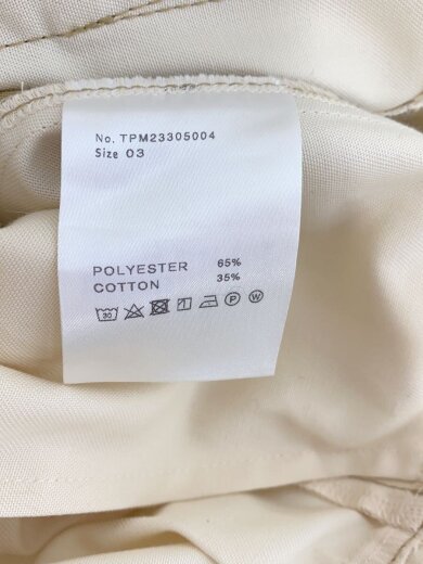 商品画像：GABARDINE ULTRA BAGGY PANTS/]ボトム/3/ポリエステル/IVO/TPM23305004// 4
