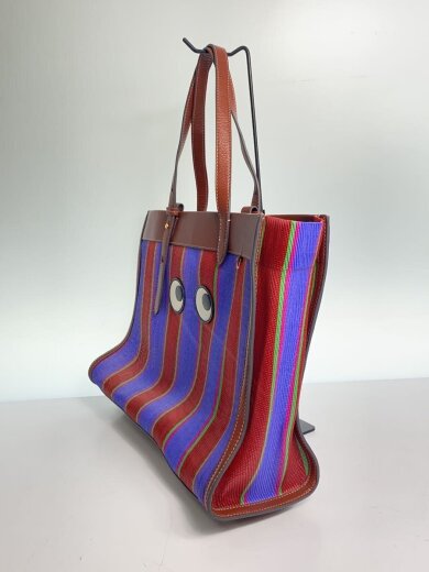 商品画像：トートバッグ/--/ストライプ/eyes stripe 2
