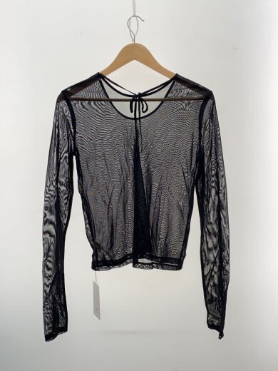 商品画像：2way Sheer Tops/FREE/ポリエステル/BLK/62520609 2