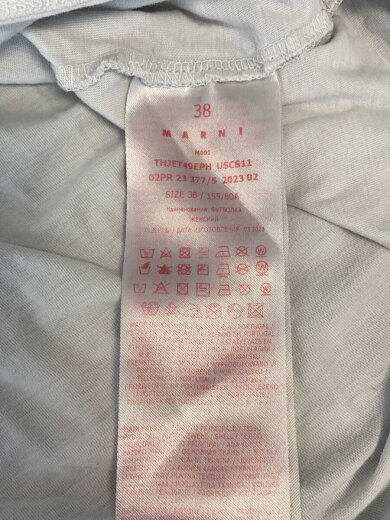 商品画像：Tシャツ/38/コットン/ホワイト/プリント 4