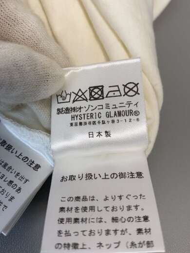 商品画像：Tシャツ/FREE/コットン/ホワイト/プリント 5