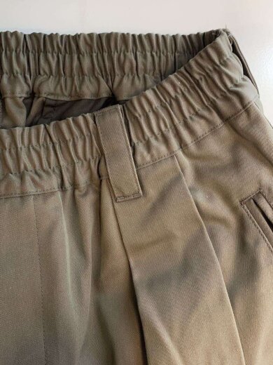 商品画像：Suvin Cotton Gabardine Prime-Wide Cargo Pants/0/コットン/カーキ// 3