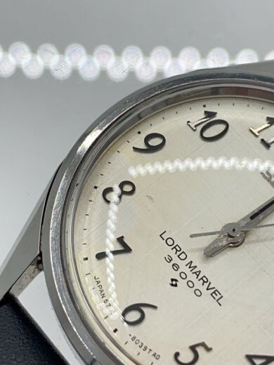 商品画像：LORD MARVEL 36000/5740-8000/アラビアインデックス/絹目文字盤 6