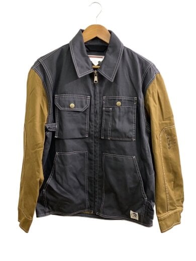 商品画像：ジャケット/S/ポリエステル/GRY/A02681 1