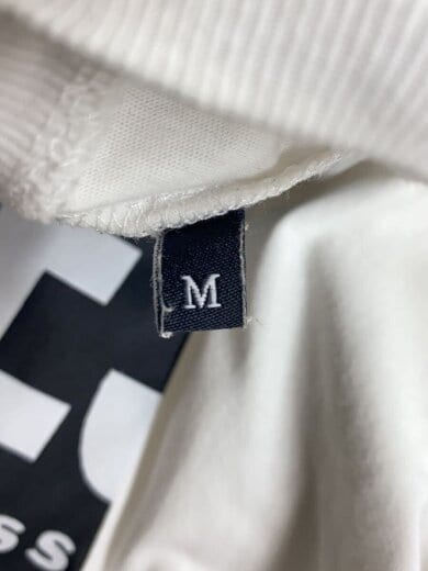 商品画像：Tシャツ/M/コットン/WHT/無地 4