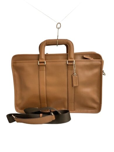 商品画像：ブリーフケース_オールレザー/レザー/BRW/無地 1