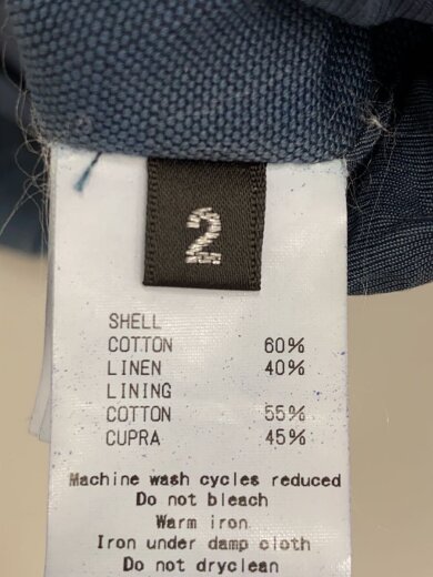 商品画像：コート/2/コットン/NVY/無地/kc41-054 4