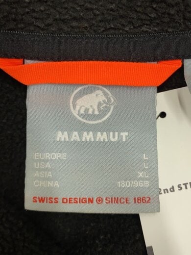 商品画像：フリースジャケット/XL/ポリエステル/BLK/無地/1014-04280 3