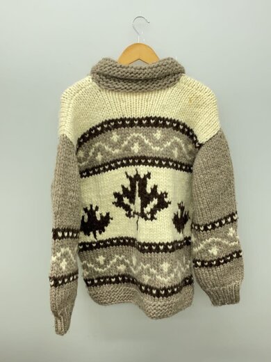 商品画像：KISITAU/ニット・セーター(厚手)/--/ウール/BEG/総柄 2