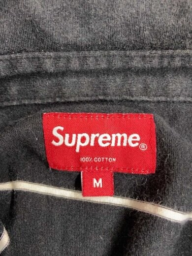 商品画像：ポロシャツ/M/コットン/BLK/ボーダー 3