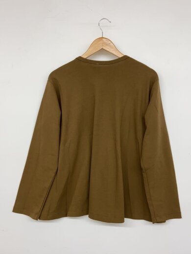 商品画像：長袖シャツ/2/コットン/KHK/無地/yc-t28-062 2