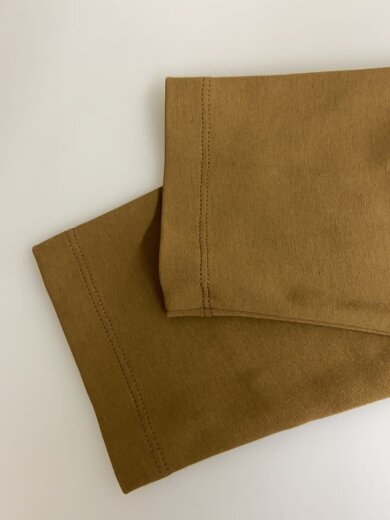 商品画像：長袖シャツ/2/コットン/KHK/無地/yc-t28-062 4