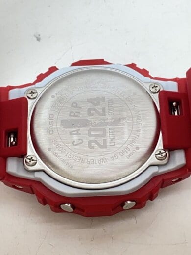 商品画像：クォーツ腕時計/デジタル/ラバー/RED/DW-5610 3