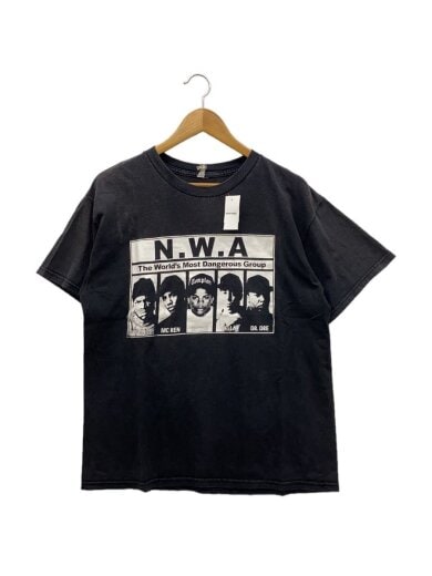 商品画像：Tシャツ/L/コットン/BLK/無地 1