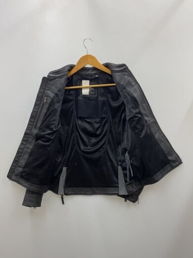商品画像：シングルライダースジャケット/S/レザー/BLK/97034-19VL// 3