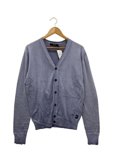 商品画像：カーディガン(薄手)/M/コットン/BLU/無地/UK1502.000.G20784A 1