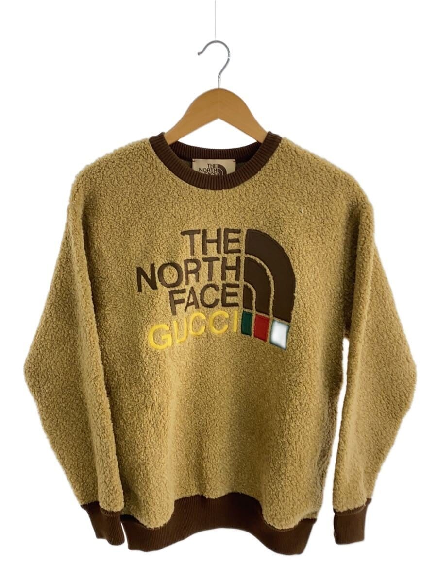 GUCCI × THE NORTH FACE / スウェット/XS/ポリエステル/BEG/644662 XJC30