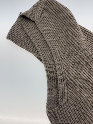商品画像：ニットベスト(厚手)/1/ウール/BRW/無地/BN-22FL-033 5