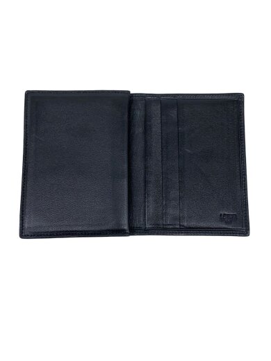 商品画像：カードケース/レザー/BLK/無地/メンズ 4