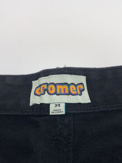 商品画像：ボトム/34/コットン/BLK/無地/PT00242 4