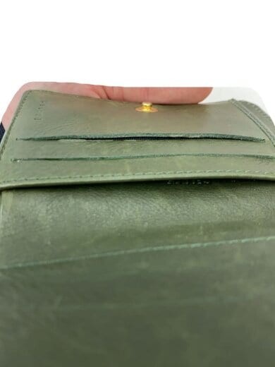 商品画像：2つ折り財布/レザー/GRN/レディース/CE00/15// 7