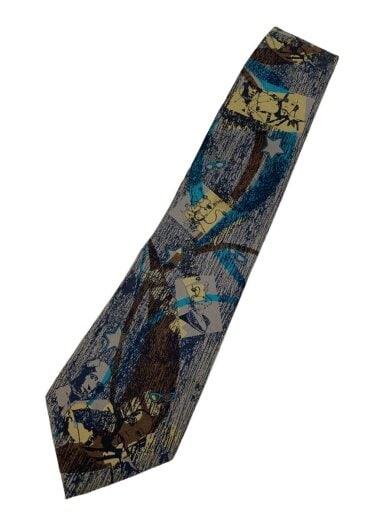 商品画像：ネクタイ/シルク/マルチカラー/総柄/メンズ 1