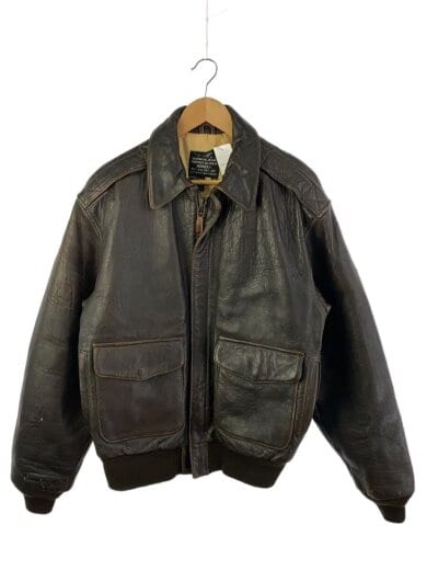 商品画像：レザージャケット・ブルゾン/M/レザー/BRW/30-1415// 1