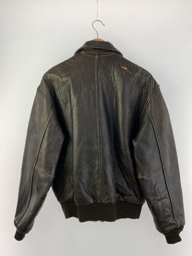 商品画像：レザージャケット・ブルゾン/M/レザー/BRW/30-1415// 2